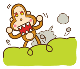 Brownie Monkey sticker #11299357