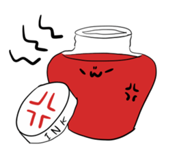 Ink bottles sticker #11299843