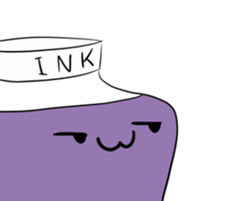 Ink bottles sticker #11299844