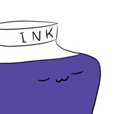 Ink bottles sticker #11299845