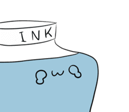 Ink bottles sticker #11299847