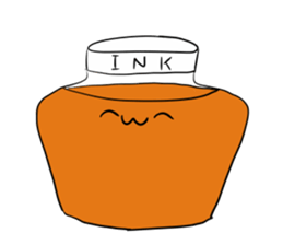 Ink bottles sticker #11299848