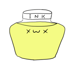 Ink bottles sticker #11299849