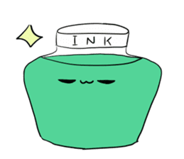 Ink bottles sticker #11299851