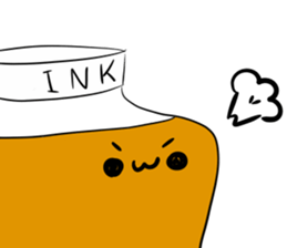 Ink bottles sticker #11299858