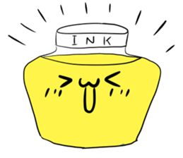 Ink bottles sticker #11299861