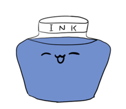 Ink bottles sticker #11299863
