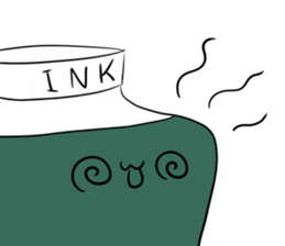 Ink bottles sticker #11299868