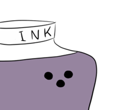 Ink bottles sticker #11299870