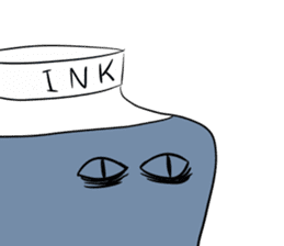 Ink bottles sticker #11299871