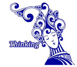 Between 2 Colors sticker #11299880