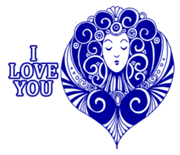 Between 2 Colors sticker #11299881