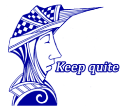 Between 2 Colors sticker #11299891