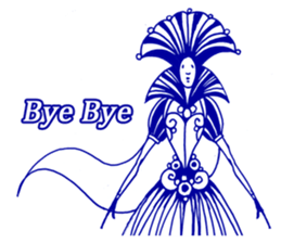 Between 2 Colors sticker #11299900