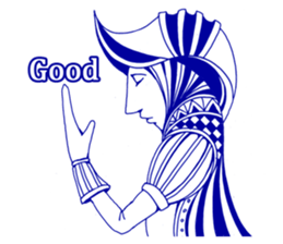 Between 2 Colors sticker #11299909