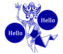 Between 2 Colors sticker #11299918