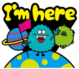 Galaxy Monsters English ver. sticker #11300047