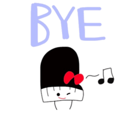 cute piano sticker sticker #11300201