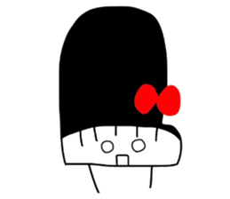 cute piano sticker sticker #11300208