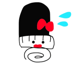 cute piano sticker sticker #11300209