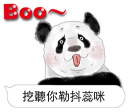 Panda I Love You 2 sticker #11300368
