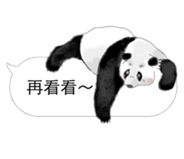 Panda I Love You 2 sticker #11300399