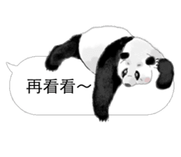 Panda I Love You 2 sticker #11300399