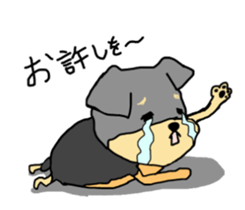 The name of this dog is ANKO Part3 sticker #11300746