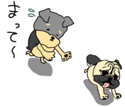 The name of this dog is ANKO Part3 sticker #11300752