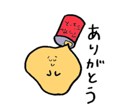 Mr.Apple juice sticker #11300760