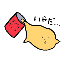 Mr.Apple juice sticker #11300765