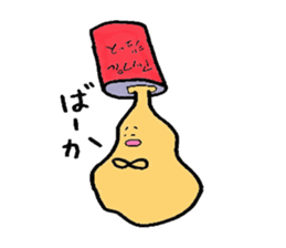 Mr.Apple juice sticker #11300767