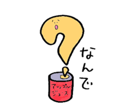 Mr.Apple juice sticker #11300768