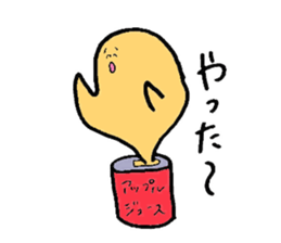 Mr.Apple juice sticker #11300769