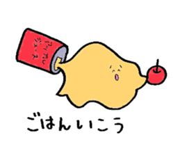 Mr.Apple juice sticker #11300776