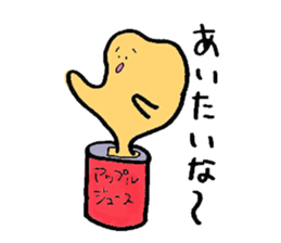 Mr.Apple juice sticker #11300786