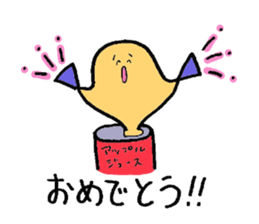 Mr.Apple juice sticker #11300788