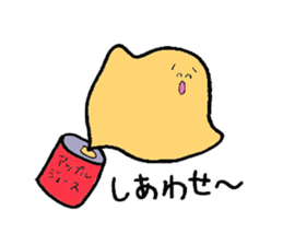 Mr.Apple juice sticker #11300789