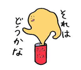 Mr.Apple juice sticker #11300794