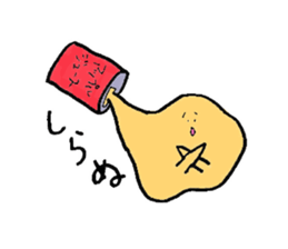 Mr.Apple juice sticker #11300797