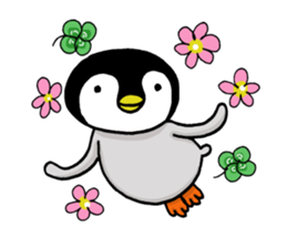 Convenient penguin 3 sticker #11301531