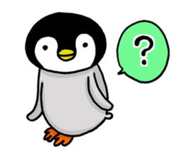 Convenient penguin 3 sticker #11301535