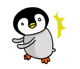 Convenient penguin 3 sticker #11301537