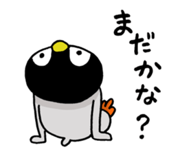 Convenient penguin 3 sticker #11301538