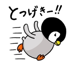 Convenient penguin 3 sticker #11301541