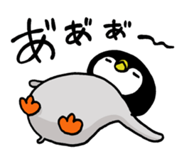 Convenient penguin 3 sticker #11301543