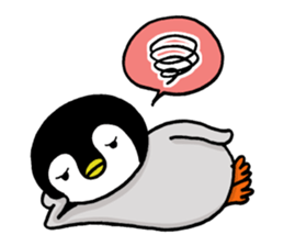 Convenient penguin 3 sticker #11301547