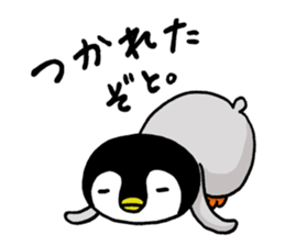 Convenient penguin 3 sticker #11301549