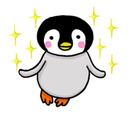 Convenient penguin 3 sticker #11301554