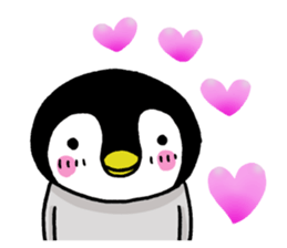 Convenient penguin 3 sticker #11301555